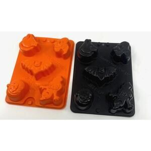Vintage Jello Jigglers Mold Halloween Shapes for Jell-o Shots Chocolate Candy
